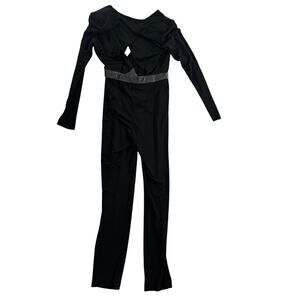 Rachel Zoe Shiloh Cut Out Jumpsuit - Black - Size 4